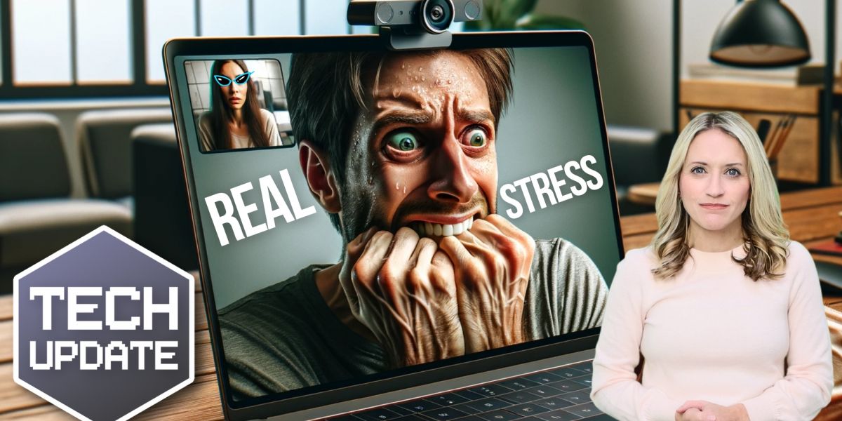 You’re not imagining it, video calls ARE stressful