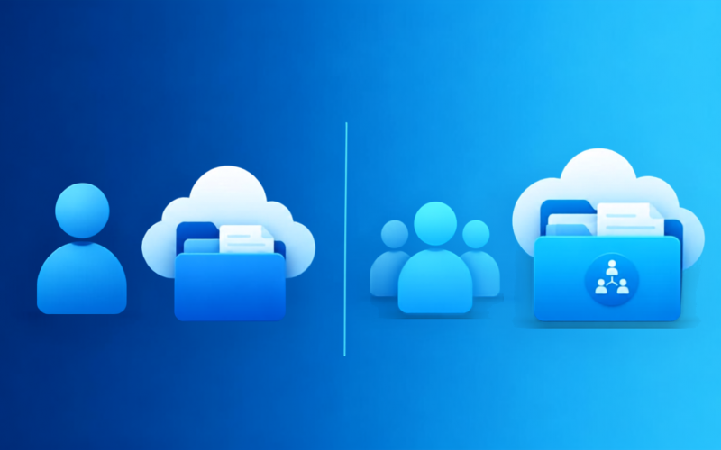 OneDrive vs SharePoint file storage guide for small business