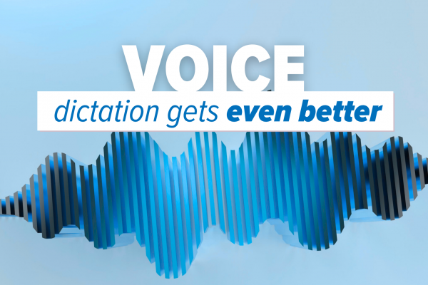 Voice dictation gets even better