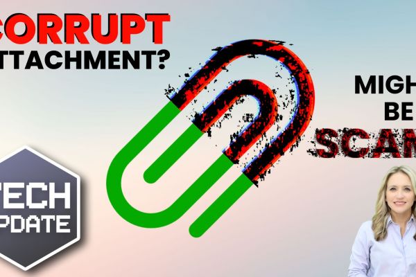 Beware that corrupted email attachment: It could be a scam