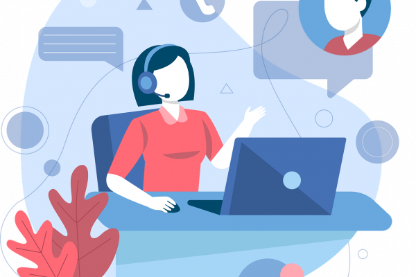 Free Call Center Customer Service vector and picture