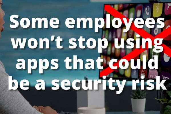 Some apps pose a security risk