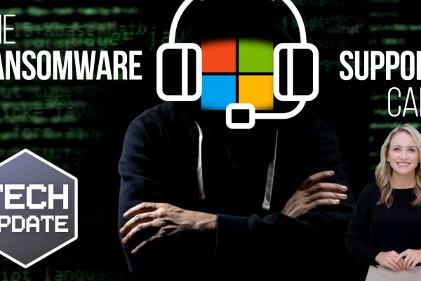 Beware that “support call” – it could be a ransomware scam